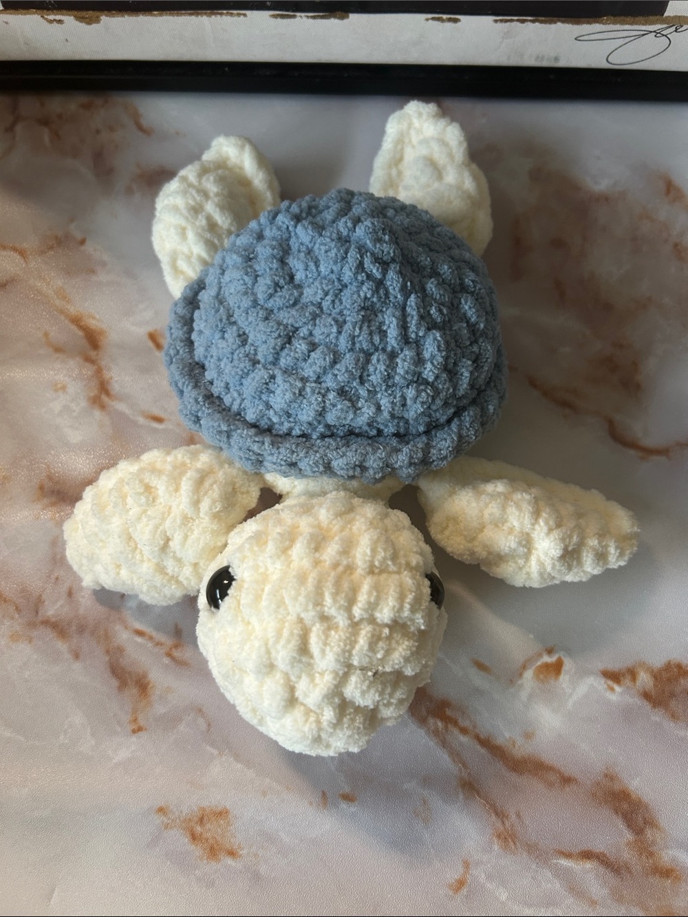 Handmade Plush Turtle Plushie
